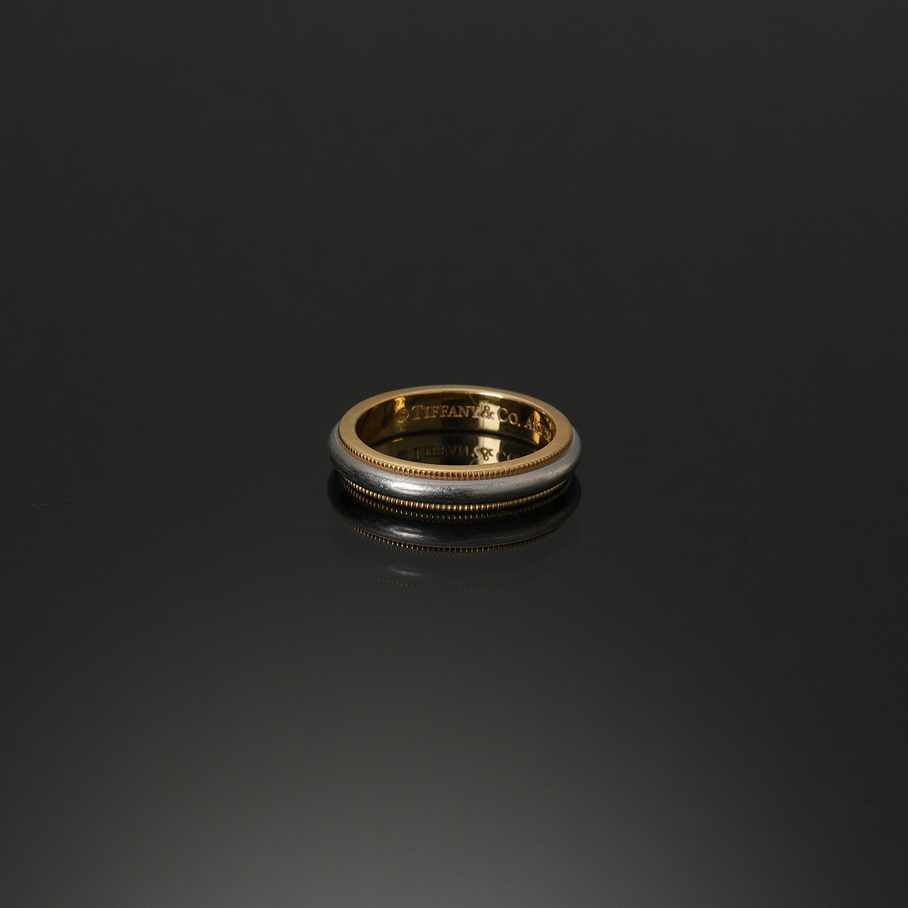 TIFFANY&CO(USED)티파니앤코 밀그레인 링#48