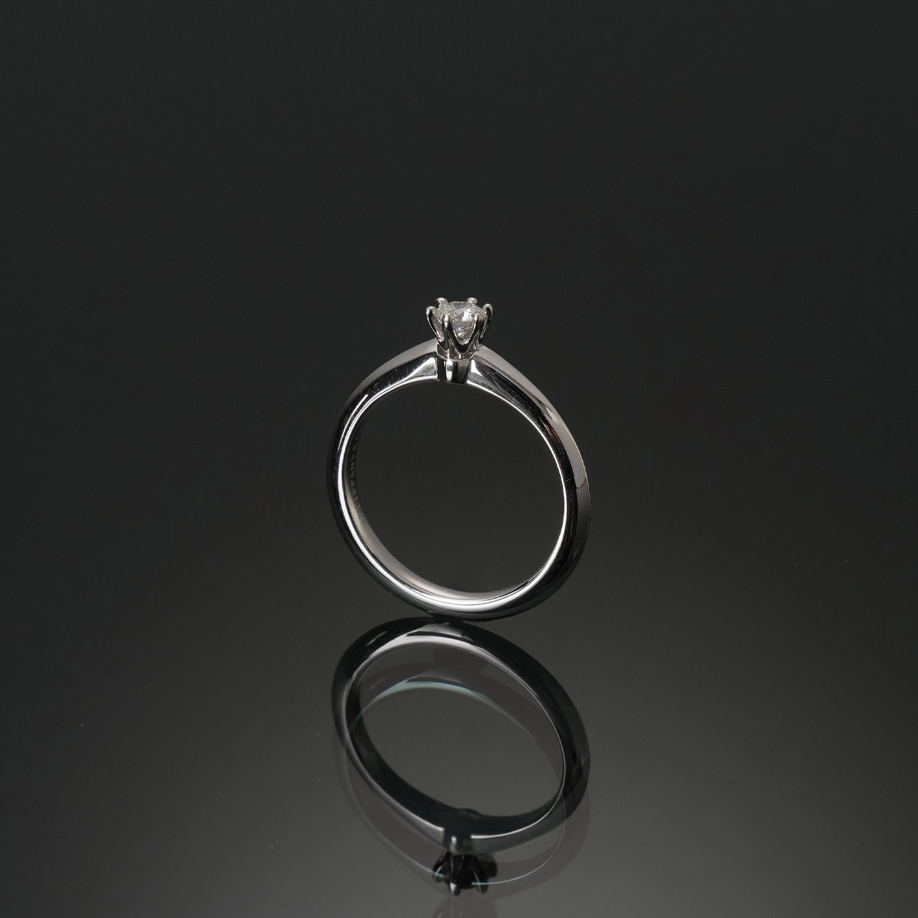 TIFFANY(USED)티파니앤코 0.20ct 다이아 웨딩밴드 #51