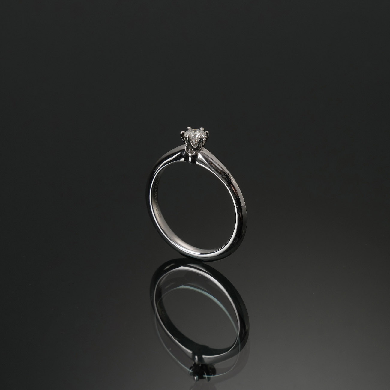 TIFFANY(USED)티파니앤코 0.20ct 다이아 웨딩밴드 #51