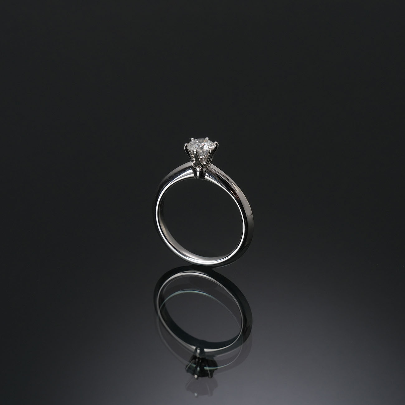 TIFFANY & CO.(USED)티파니앤코 다이아 웨딩 링 #0.6ct