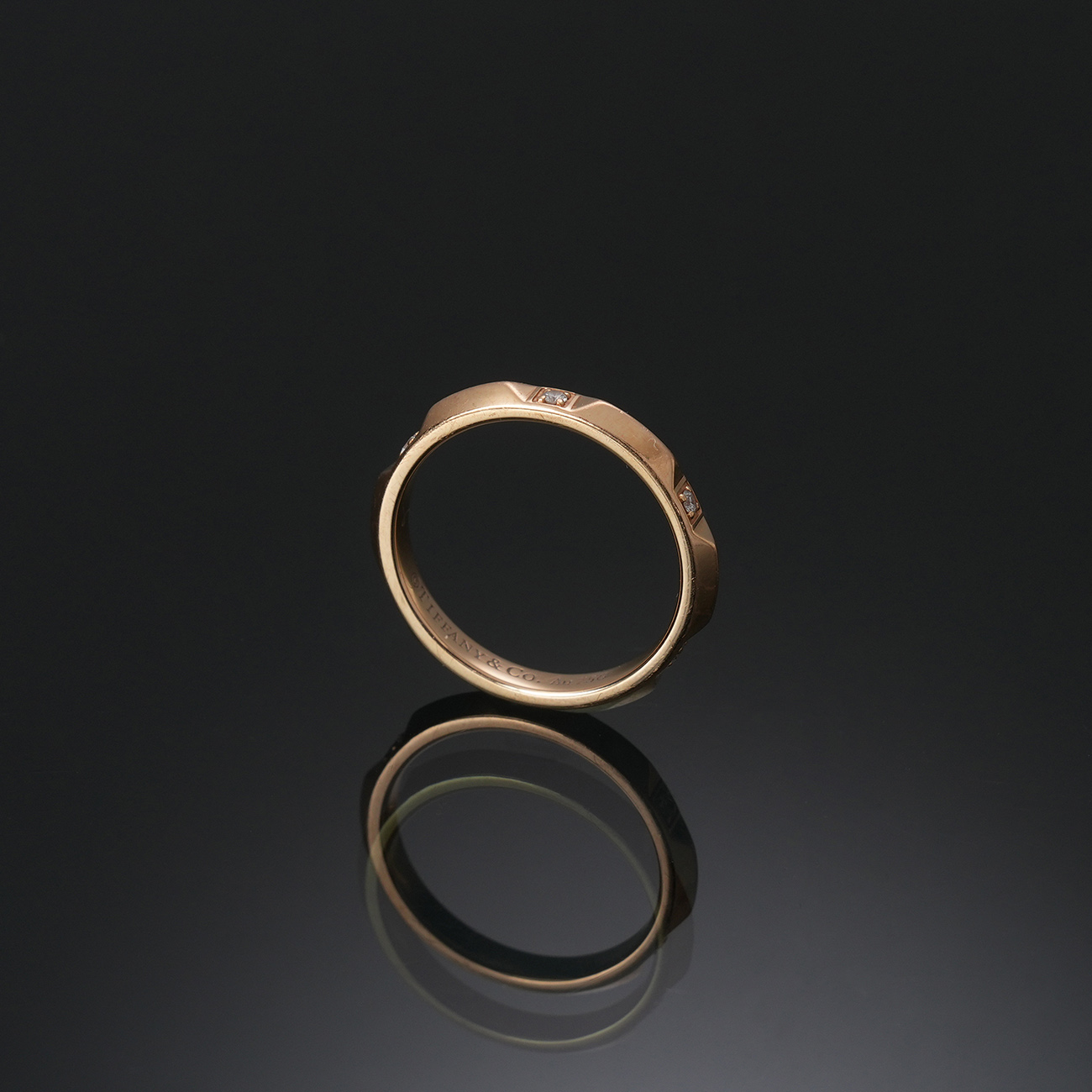 TIFFANY & CO.(USED)티파니 6P 트루 웨딩밴드링#53