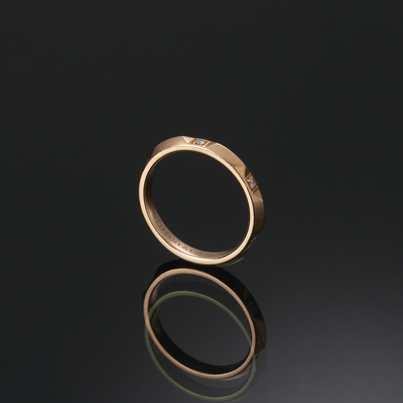 TIFFANY & CO.(USED)티파니 6P 트루 웨딩밴드링#53