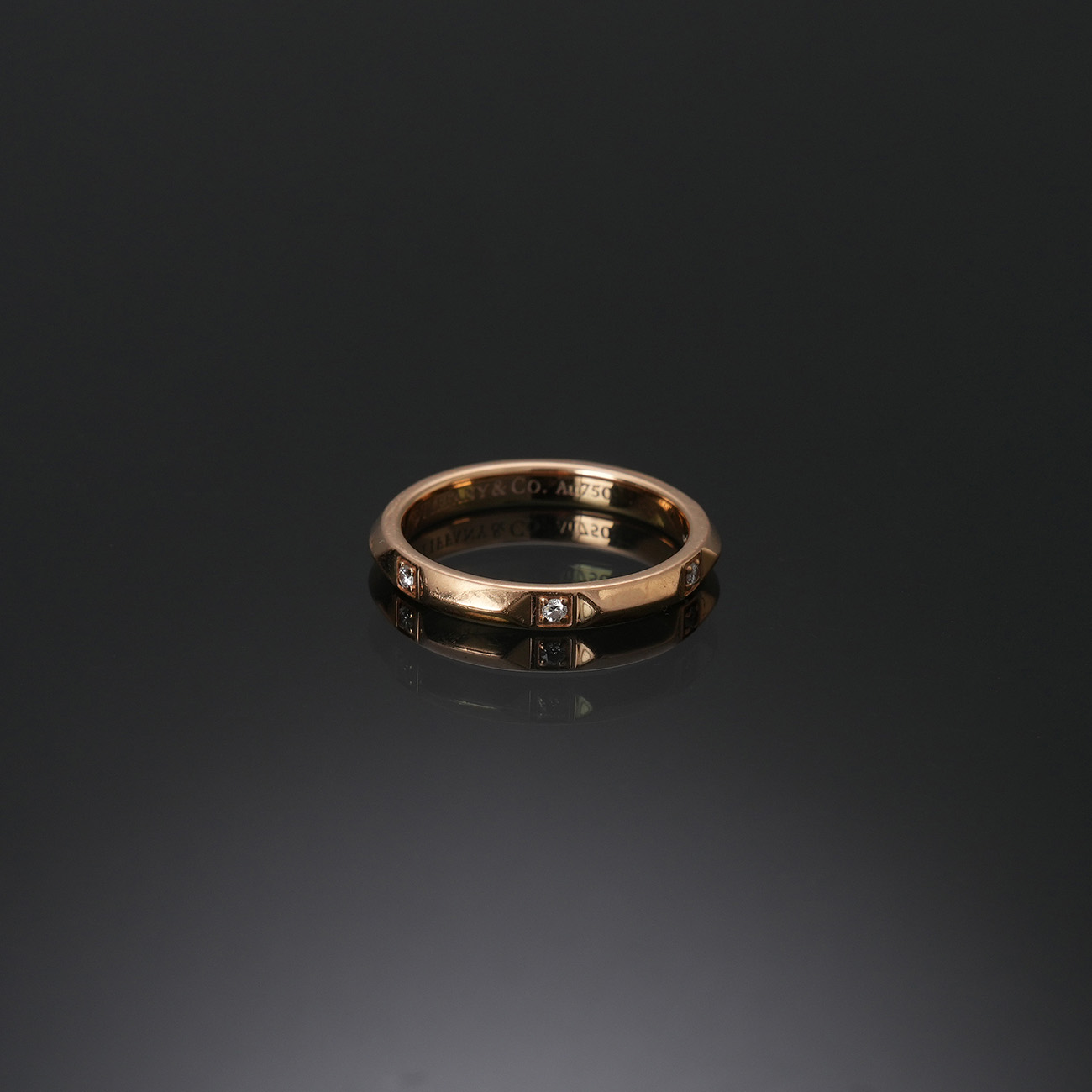 TIFFANY & CO.(USED)티파니 6P 트루 웨딩밴드링#53