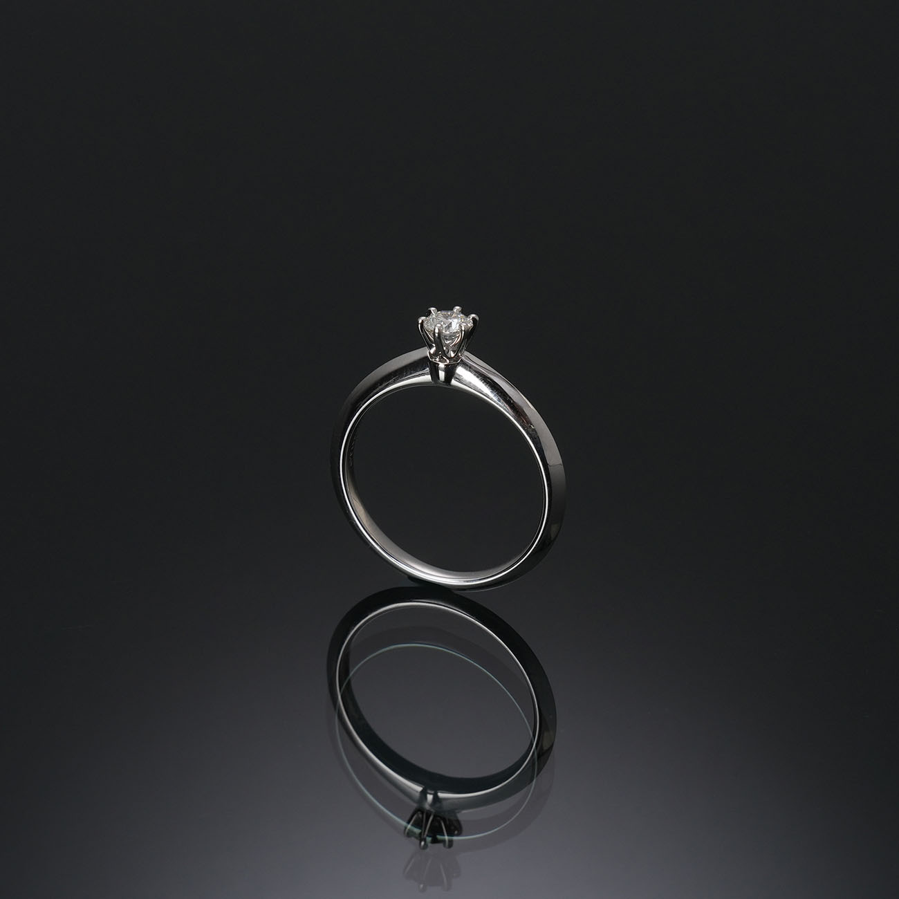 TIFFANY & CO.(USED)티파니앤코 다이아 0.21CT 링#11.5