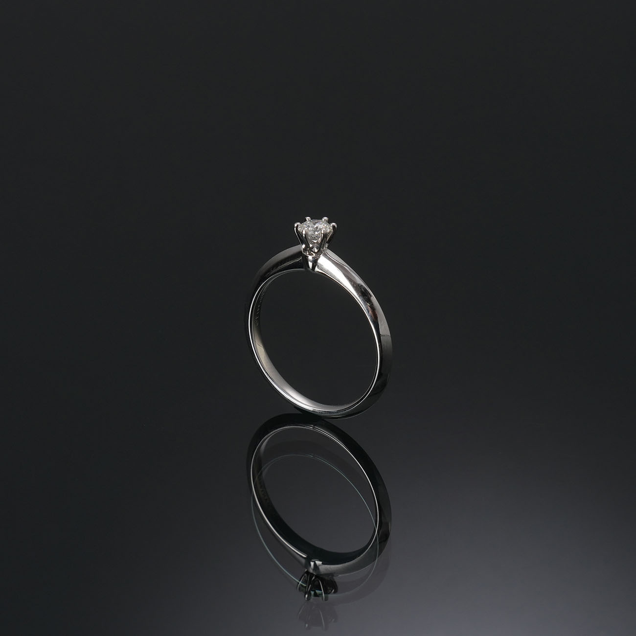 TIFFANY & CO.(USED)티파니앤코 다이아 0.21CT 링#11.5