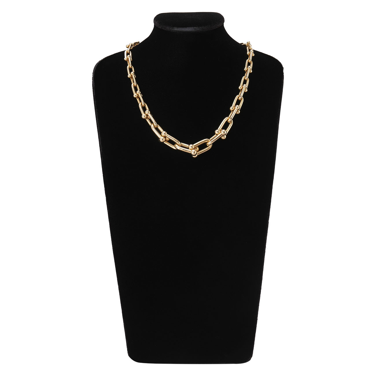TIFFANY & CO.(USED)티파니 하드웨어 링크 목걸이