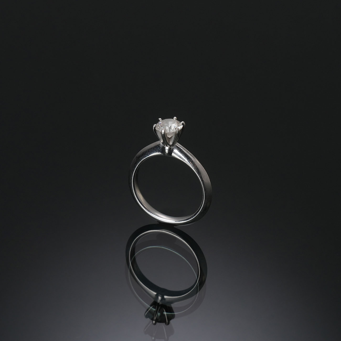 TIFFANY & CO.(USED)티파니 0.72CT 다이아 웨딩밴드 #4.25