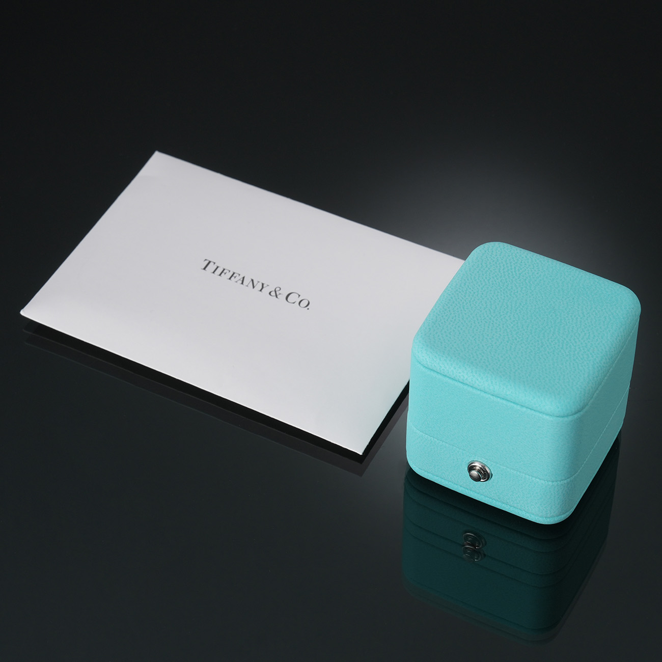 TIFFANY & CO.(USED)티파니 T1 하프파베 링#51.5