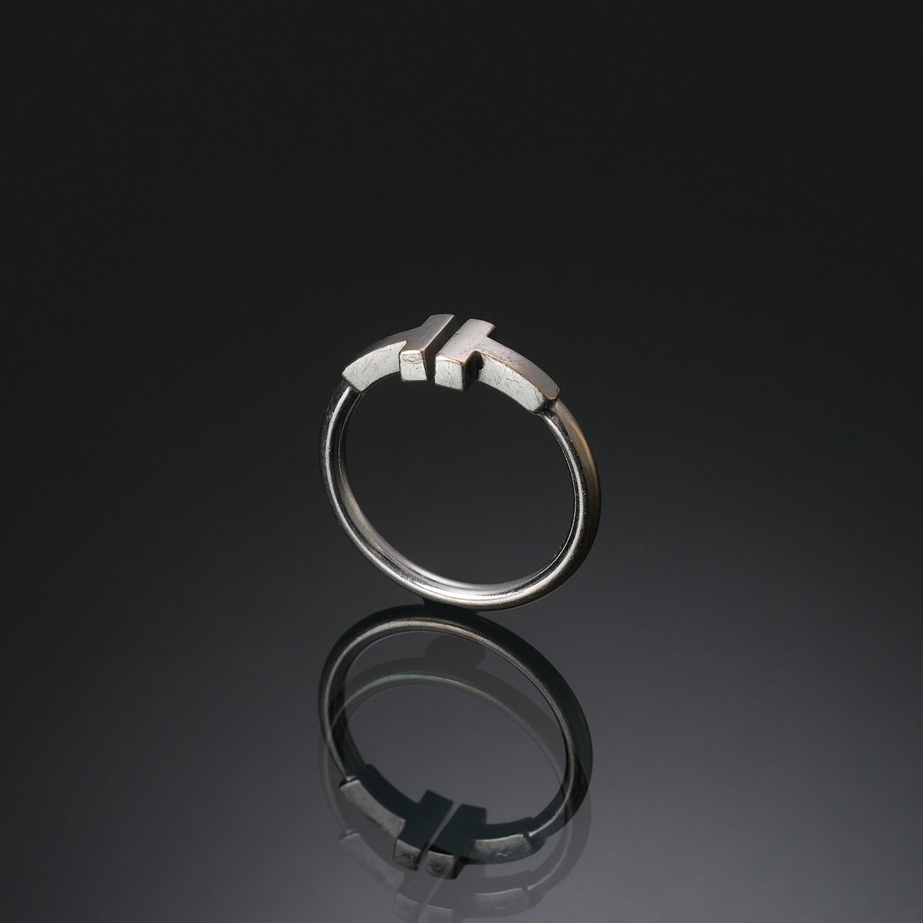 TIFFANY & CO.(USED)티파니 티 와이어 링 #5.5
