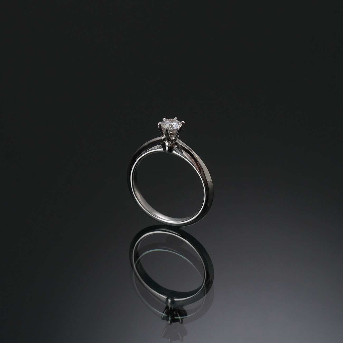 TIFFANY & CO.(USED)티파니앤코 0.23ct 플래티늄 웨딩 링 #45