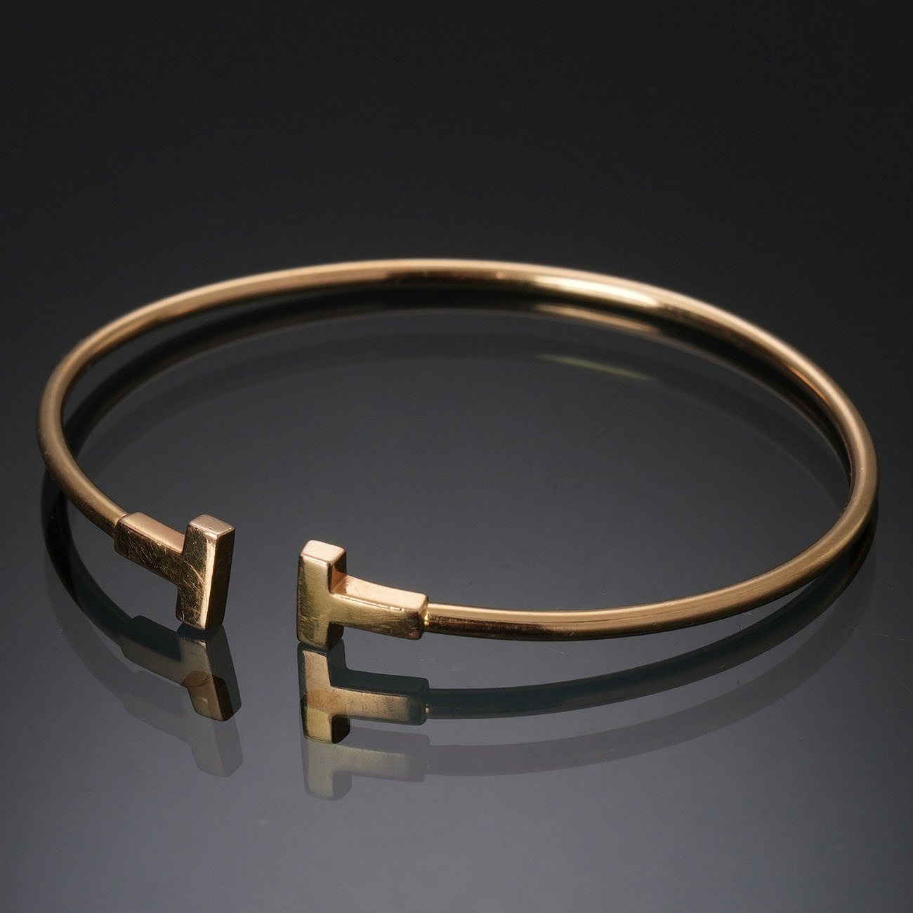 TIFFANY & CO.(USED)티파니 T 와이어 브레이슬릿#SM