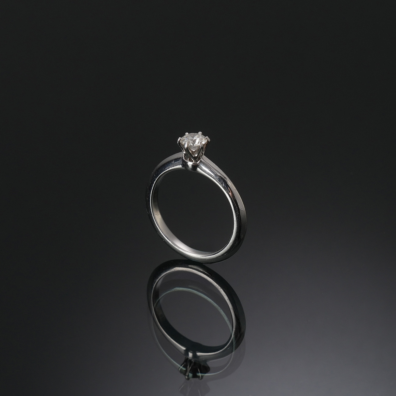 TIFFANY & CO.(USED)티파니 0.33ct 웨딩밴드 #47.5