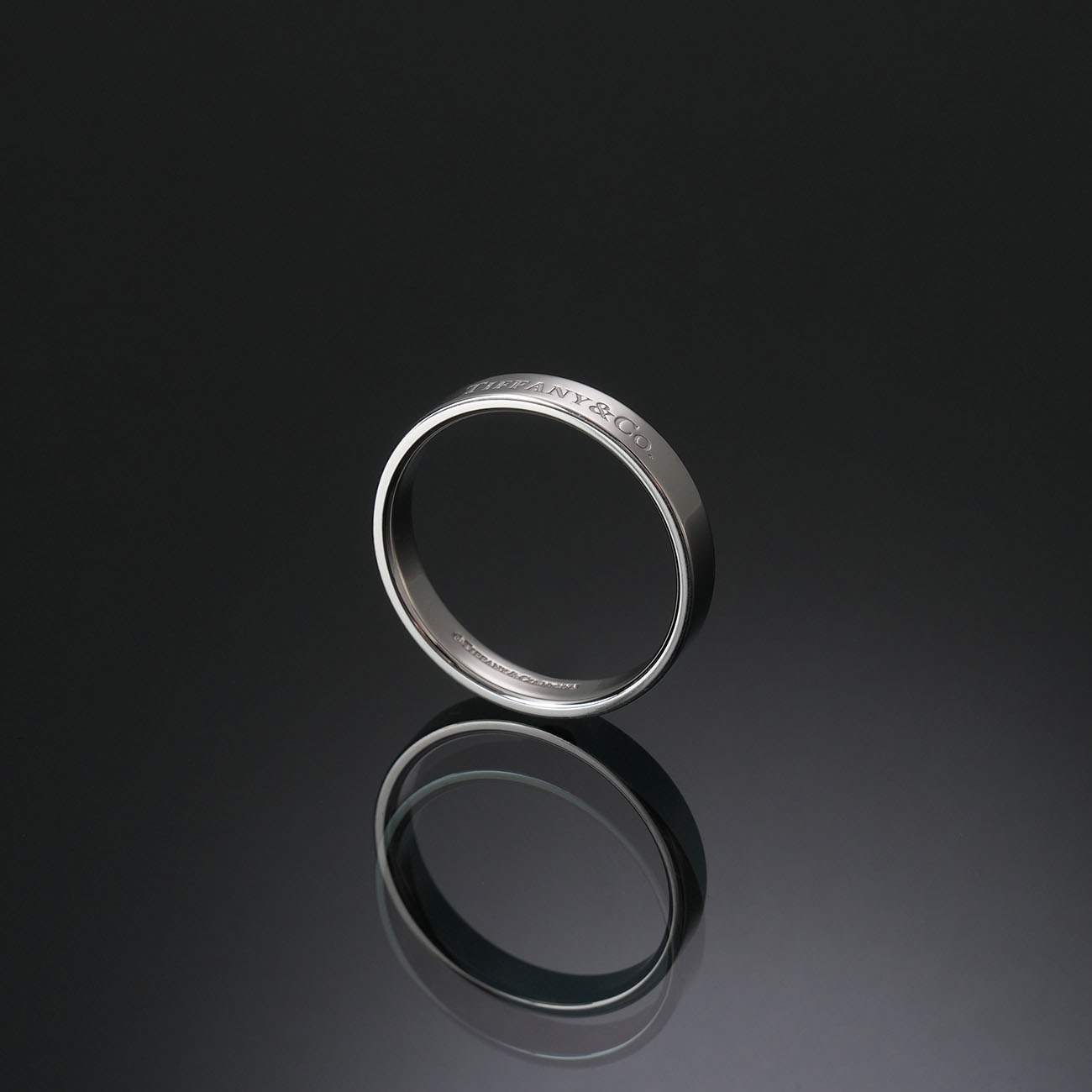 TIFFANY & CO.(USED)티파니 TCO 4mm 웨딩밴드 #11.5