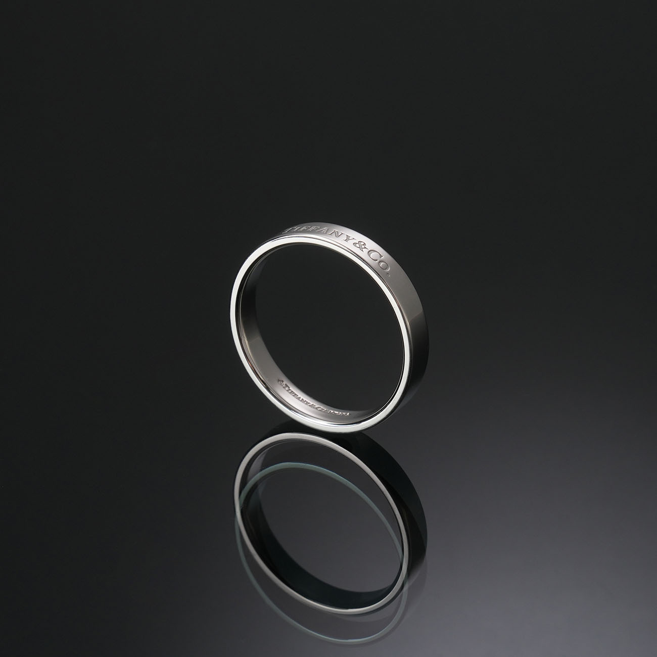 TIFFANY & CO.(USED)티파니 TCO 4mm 웨딩밴드 #11.5