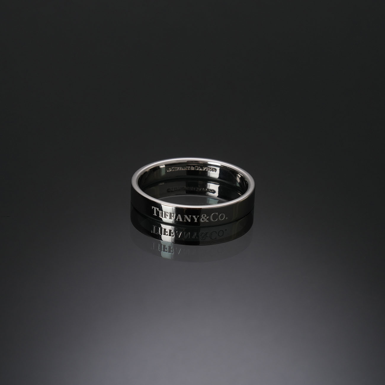 TIFFANY & CO.(USED)티파니 TCO 4mm 웨딩밴드 #11.5
