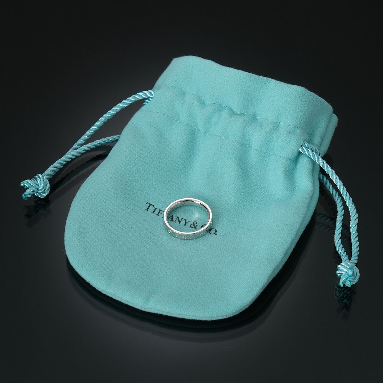 TIFFANY & CO.(USED)티파니 TCO 3mm 웨딩밴드 3P #4