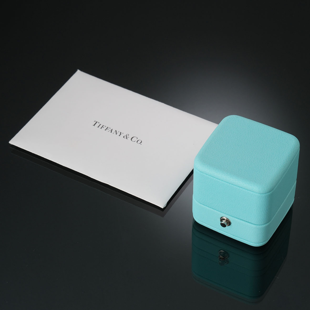 TIFFANY & CO.(USED)티파니앤코 T&CO 플래티늄 밴드 링 #60