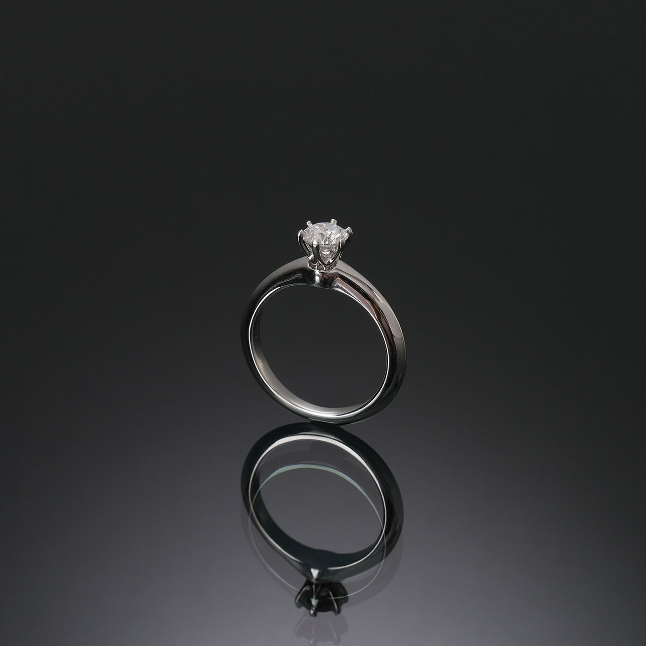 TIFFANY & CO.(USED)티파니 0.54ct 플래티넘 웨딩 밴드 #49