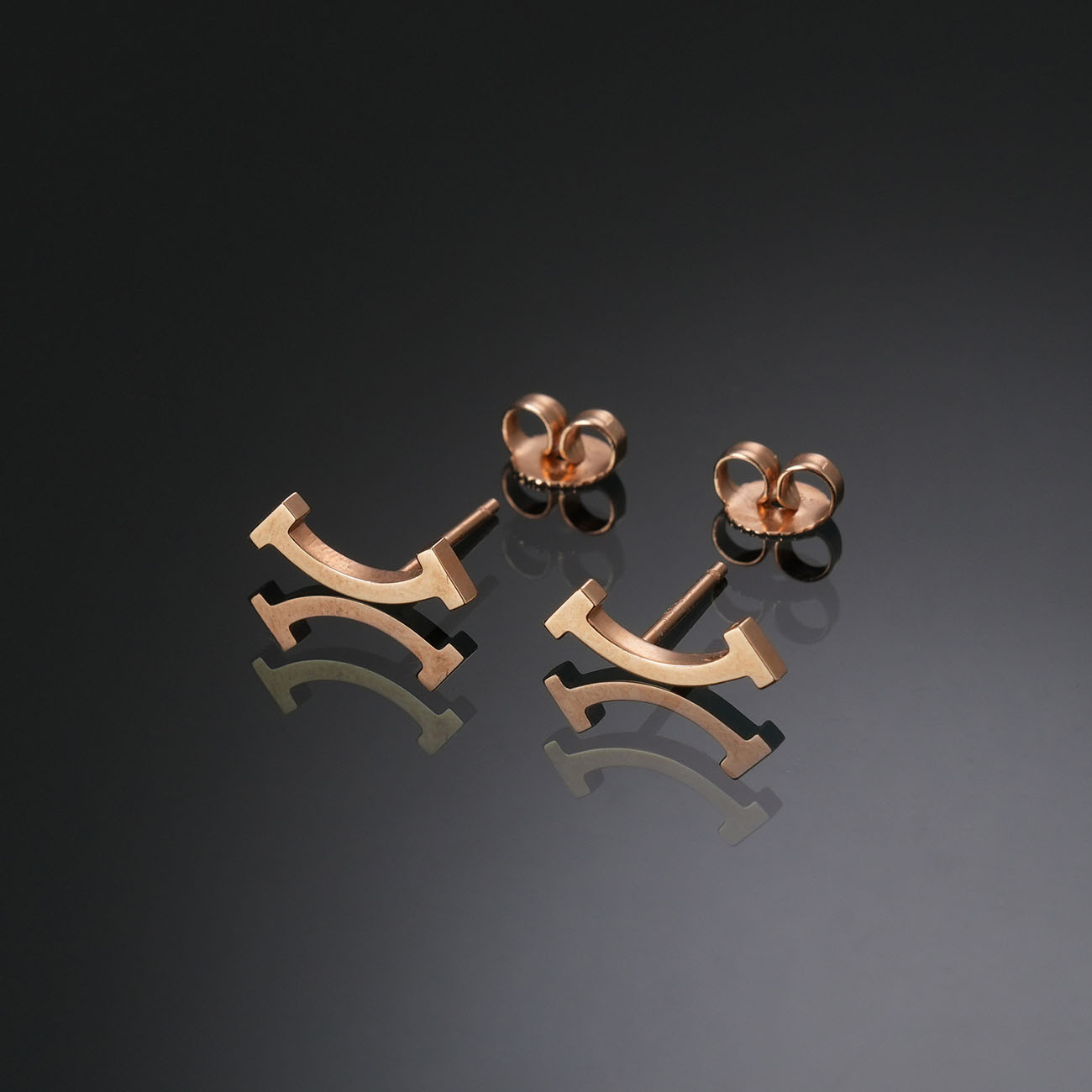 TIFFANY & CO.(USED)티파니 T 스마일 이어링