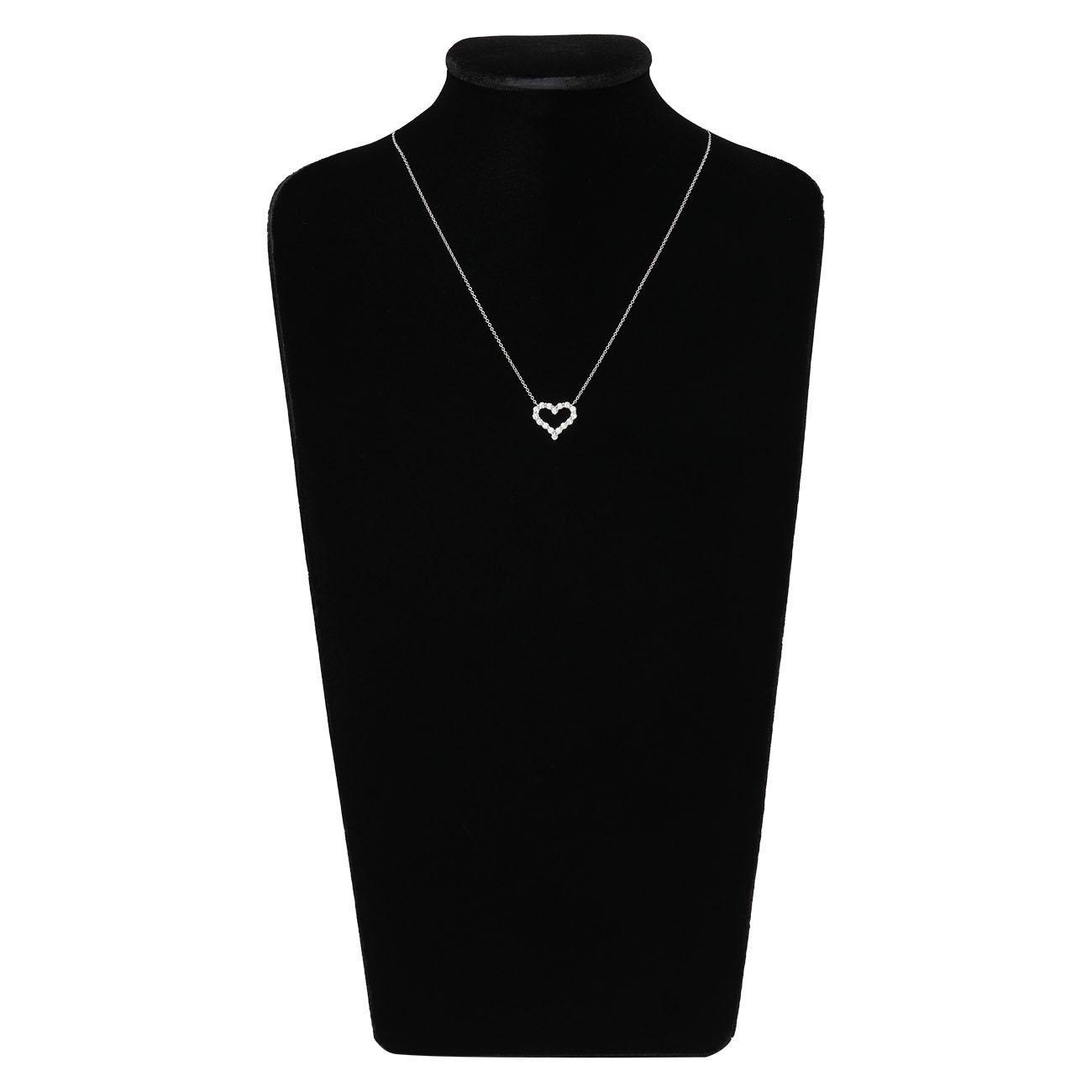 TIFFANY & CO.(USED)티파니 플래티넘 다이아 하트 펜던트 네크리스