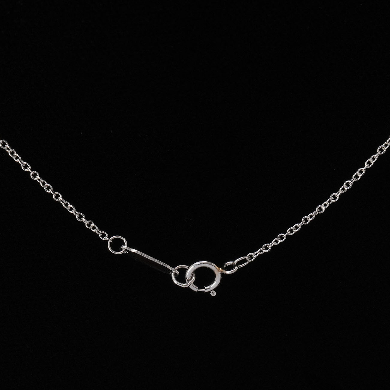 TIFFANY & CO.(USED)티파니 플래티넘 다이아 하트 펜던트 네크리스