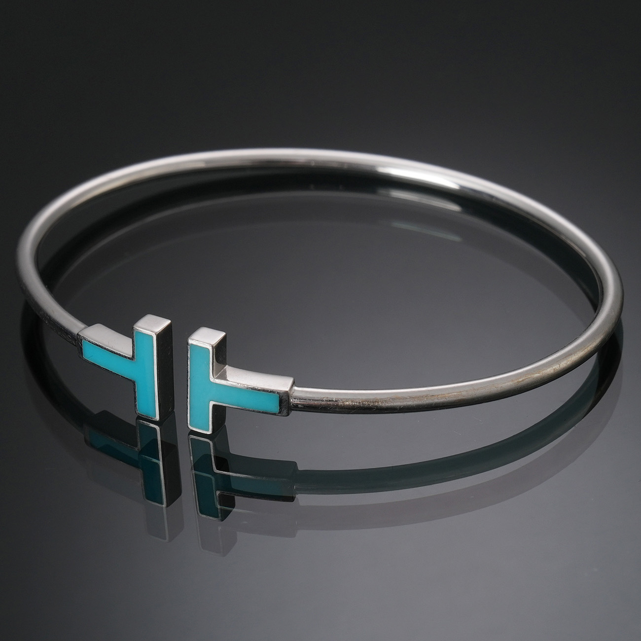 TIFFANY & CO.(USED)티파니 T 와이어 브레이슬릿