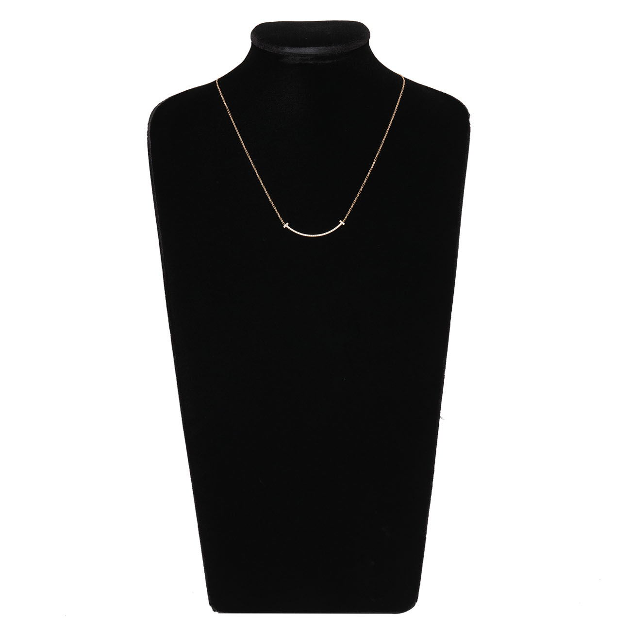 TIFFANY & CO.(USED)티파니앤코 다이아 T 스마일 스몰 펜던트