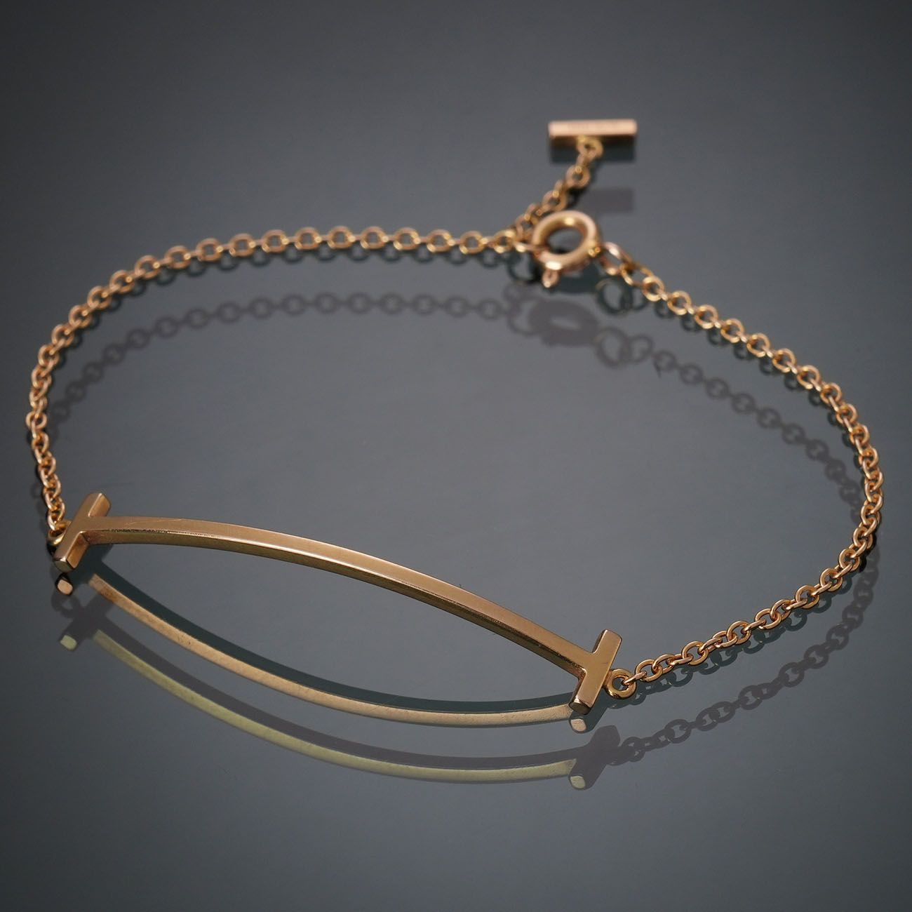 TIFFANY & CO.(USED)티파니앤코 T 스마일 스몰 브레이슬릿