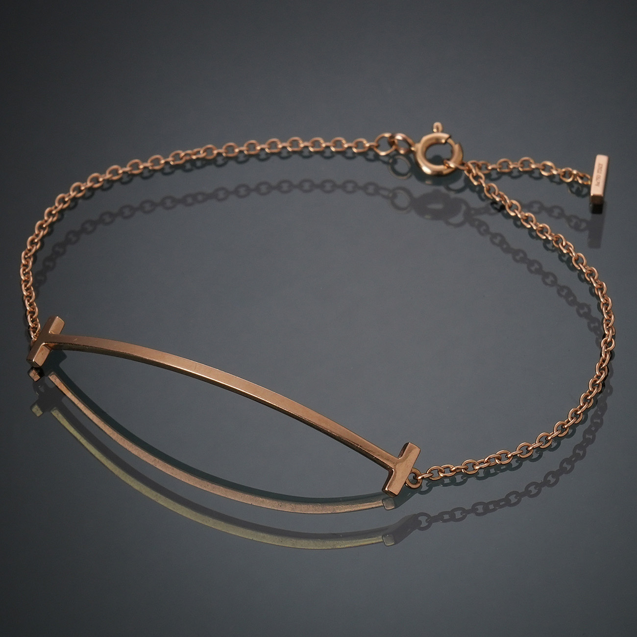 TIFFANY & CO.(USED)티파니앤코 T 스마일 스몰 브레이슬릿