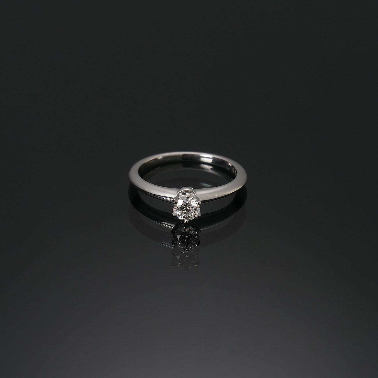 TIFFANY & CO.(USED)티파니 0.31ct 플래티넘 웨딩밴드 #52