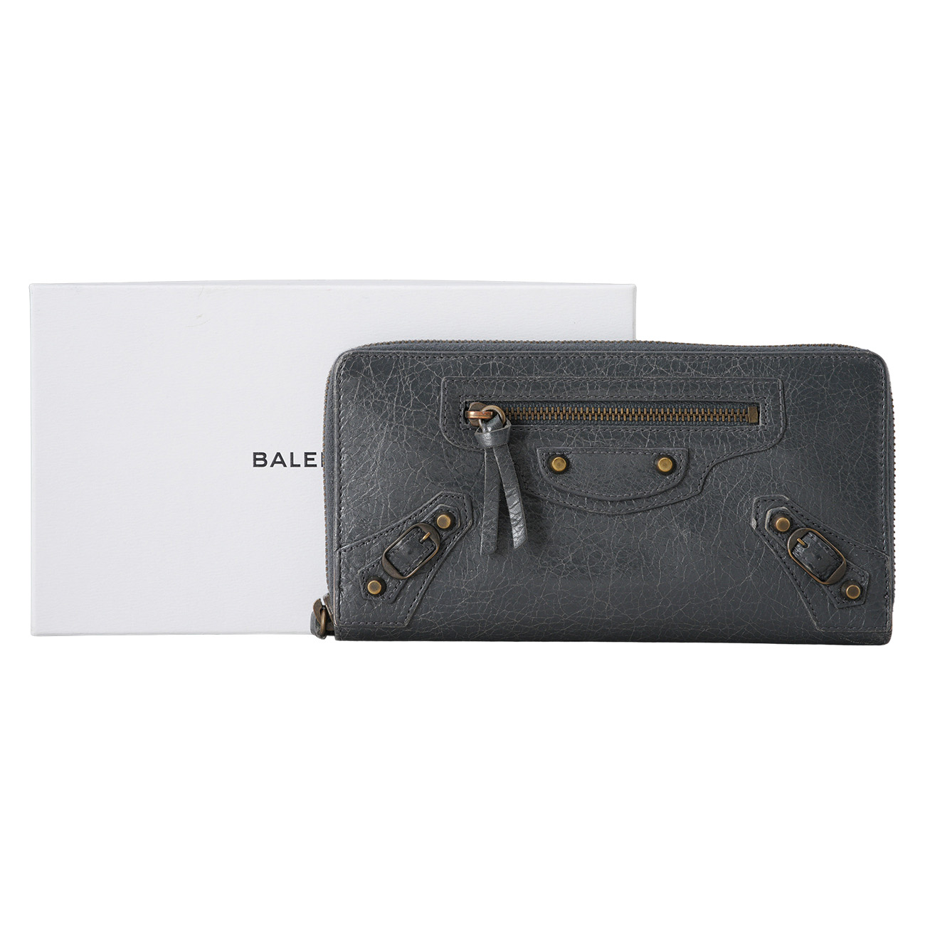 BALENCIAGA(USED)발렌시아가 253036 클래식 모터 시티 장지갑