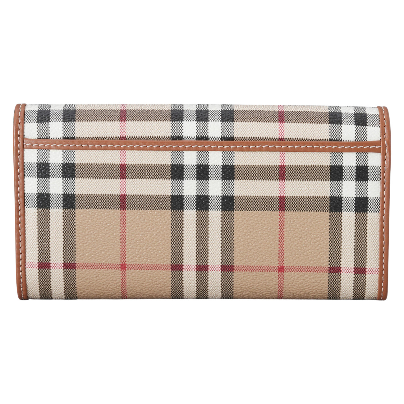 BURBERRY(USED)버버리 체크 플랩 장지갑