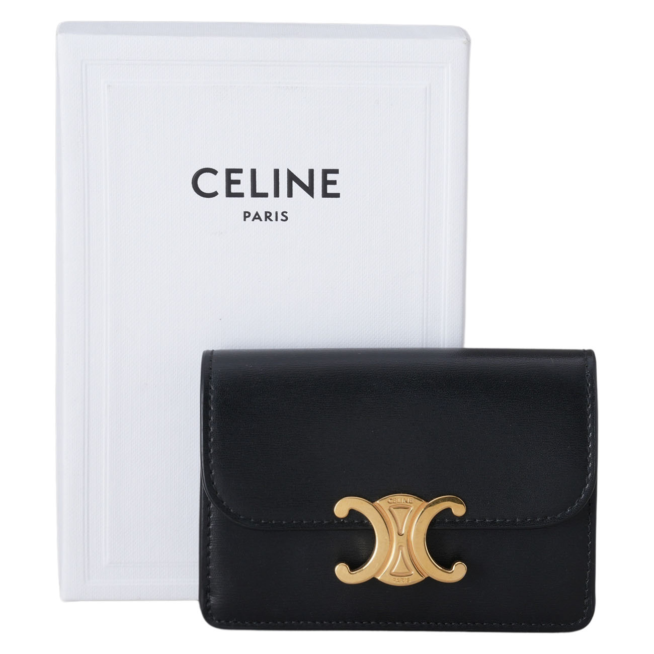 CELINE(USED)셀린느 트리오페 플랩 카드지갑