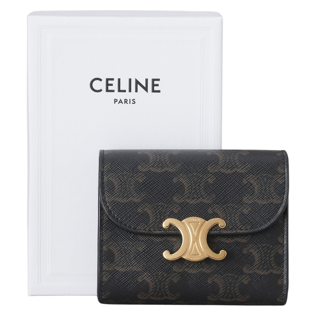 CELINE(USED)셀린느 트리옹프 플랩 지갑
