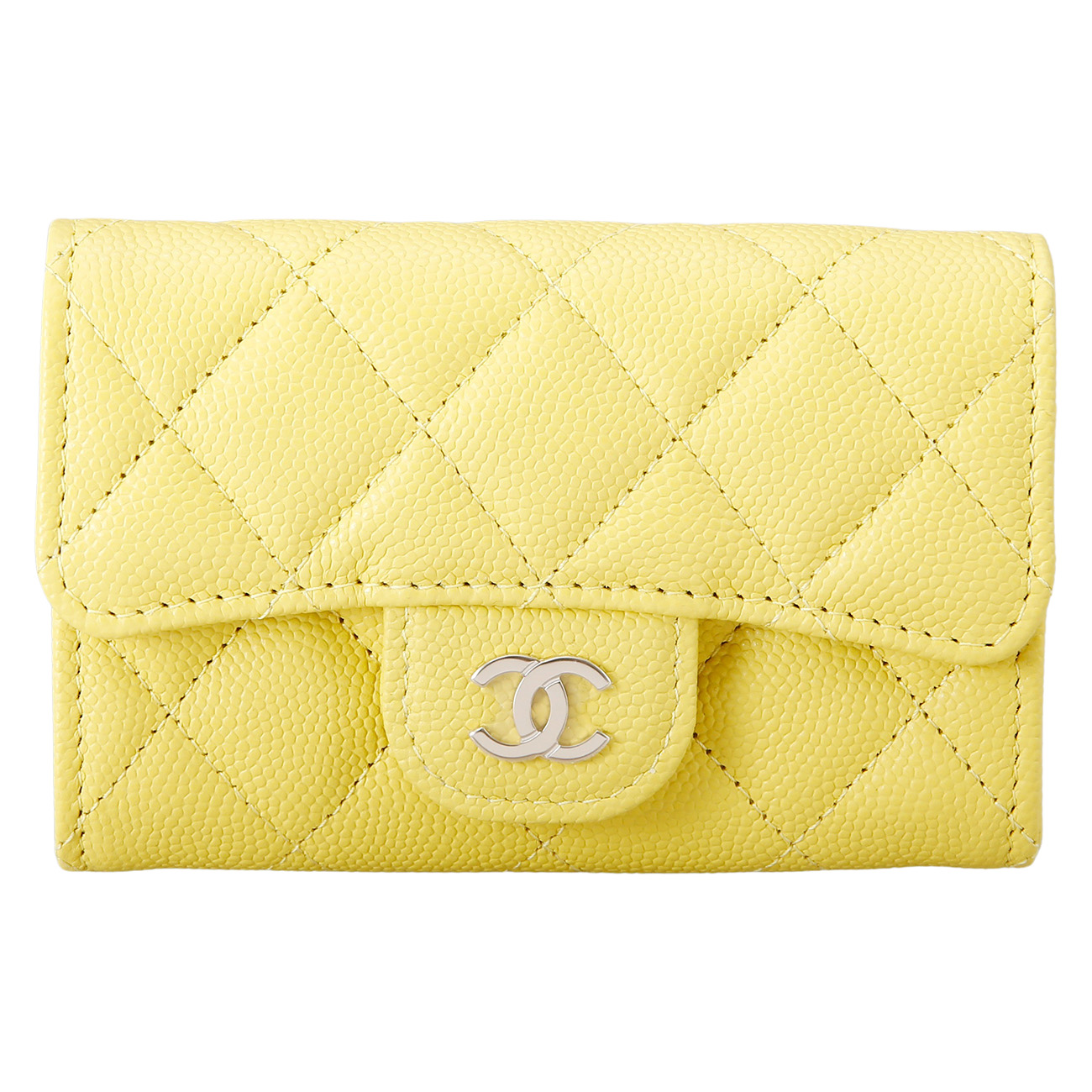 CHANEL(USED)샤넬 캐비어 클래식 카드지갑