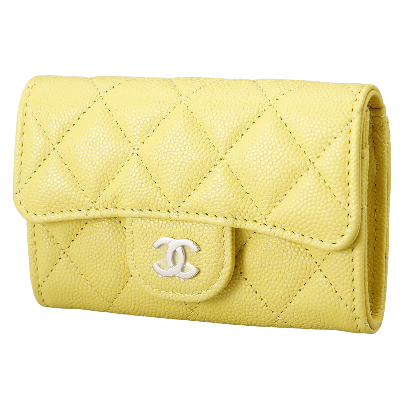 CHANEL(USED)샤넬 캐비어 클래식 카드지갑