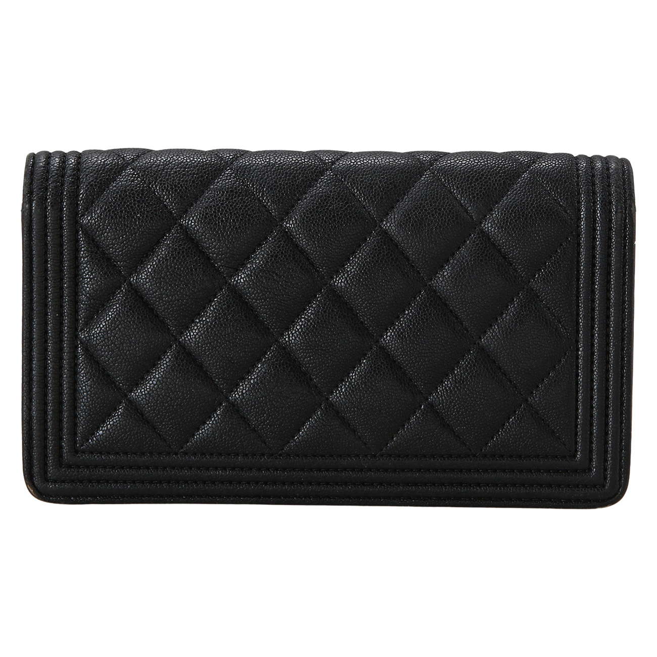 CHANEL(USED)샤넬 보이 장지갑