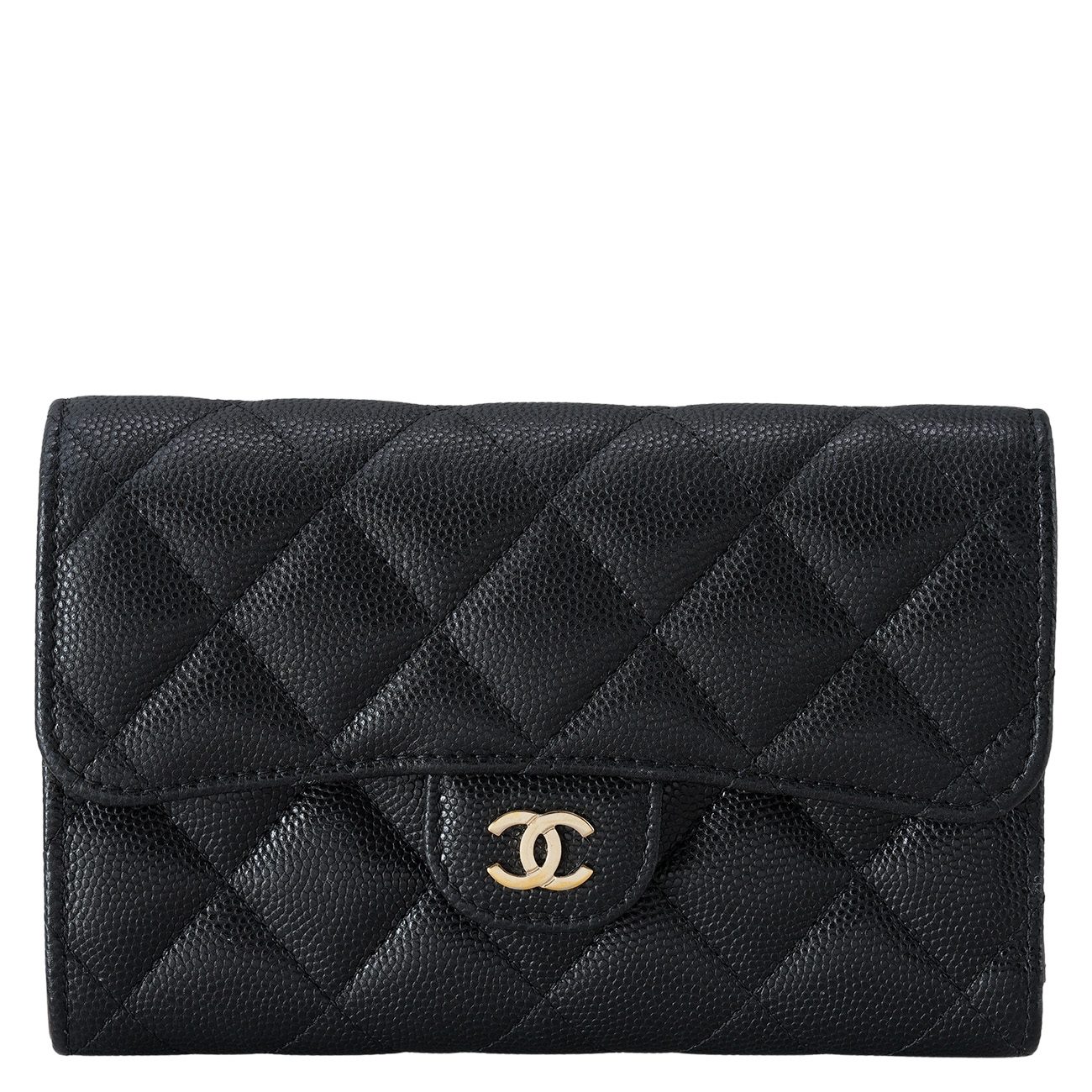 CHANEL(USED)샤넬 캐비어 클래식 중지갑