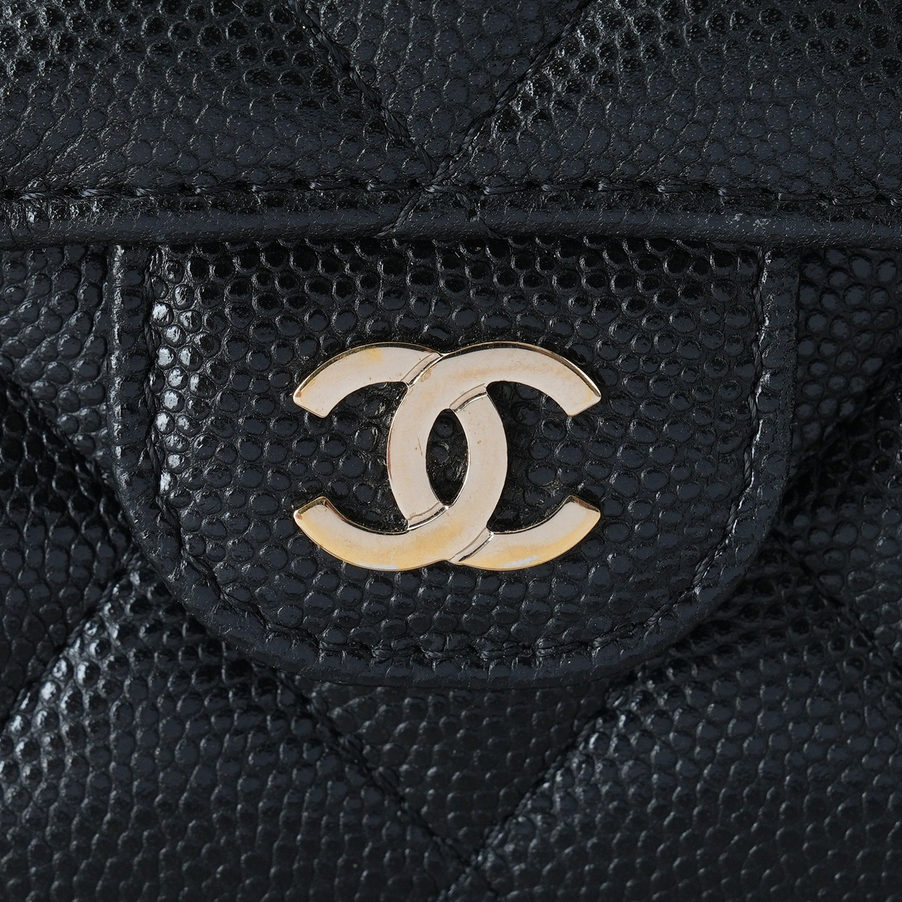 CHANEL(USED)샤넬 캐비어 클래식 중지갑