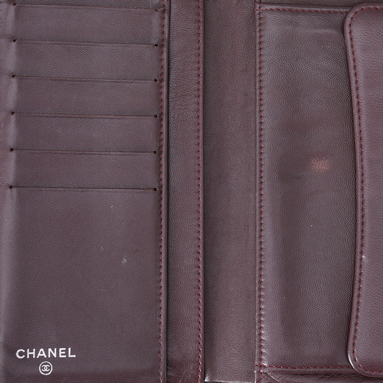CHANEL(USED)샤넬 램스킨 클래식 중지갑
