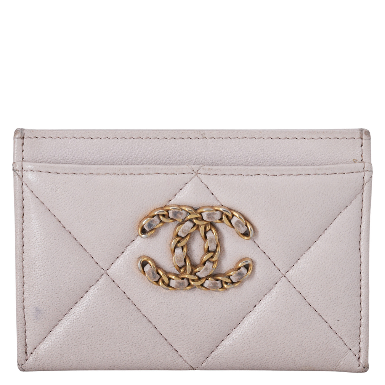 CHANEL(USED)샤넬 19 카드홀더
