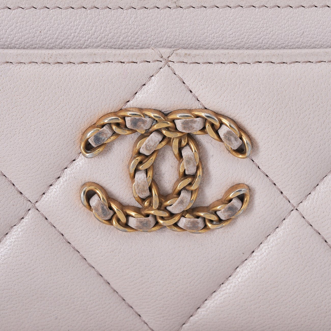 CHANEL(USED)샤넬 19 카드홀더