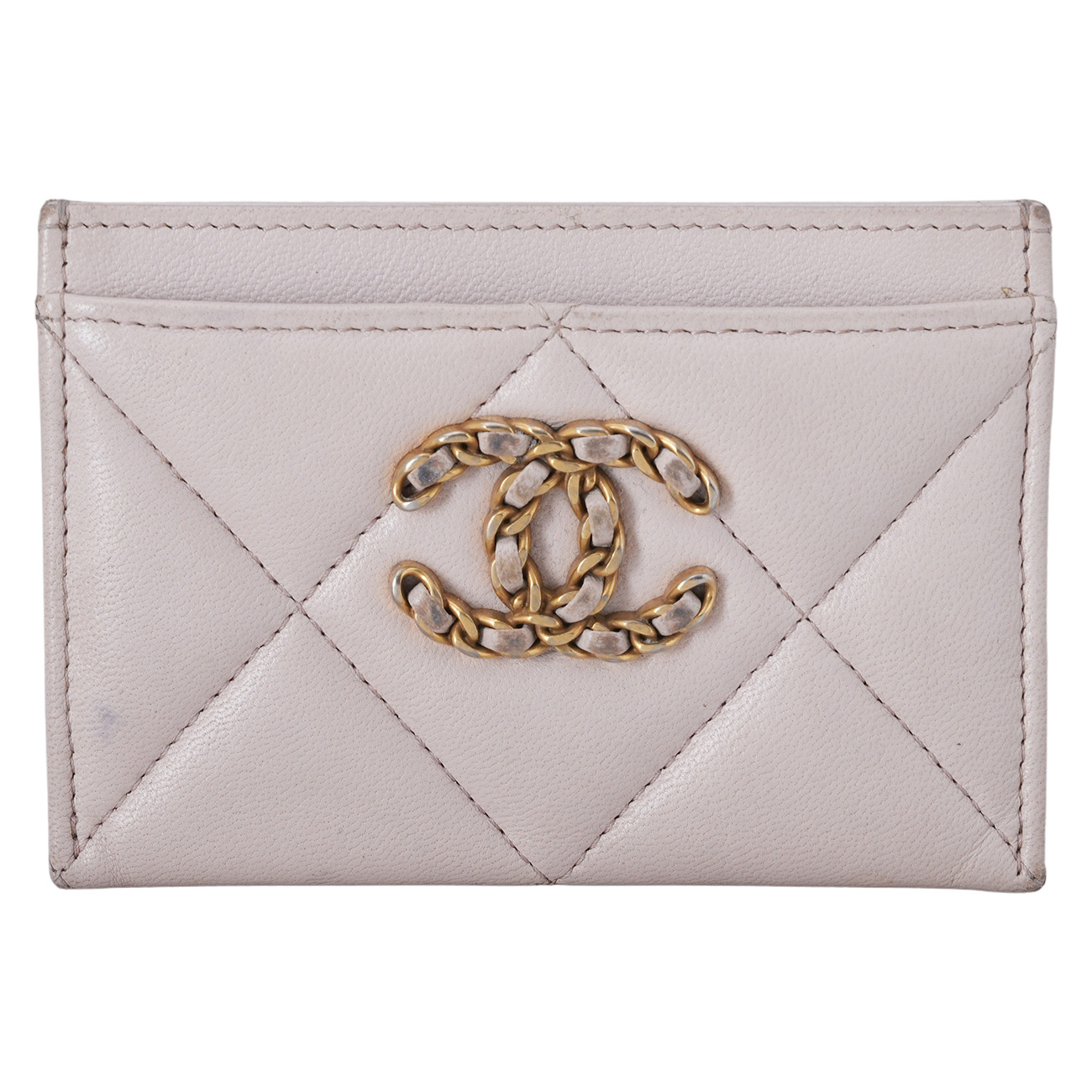 CHANEL(USED)샤넬 19 카드홀더