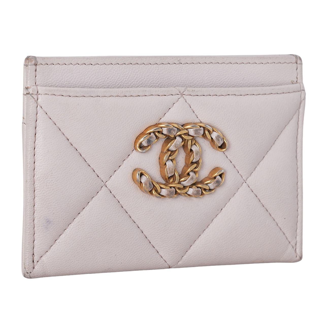 CHANEL(USED)샤넬 19 카드홀더