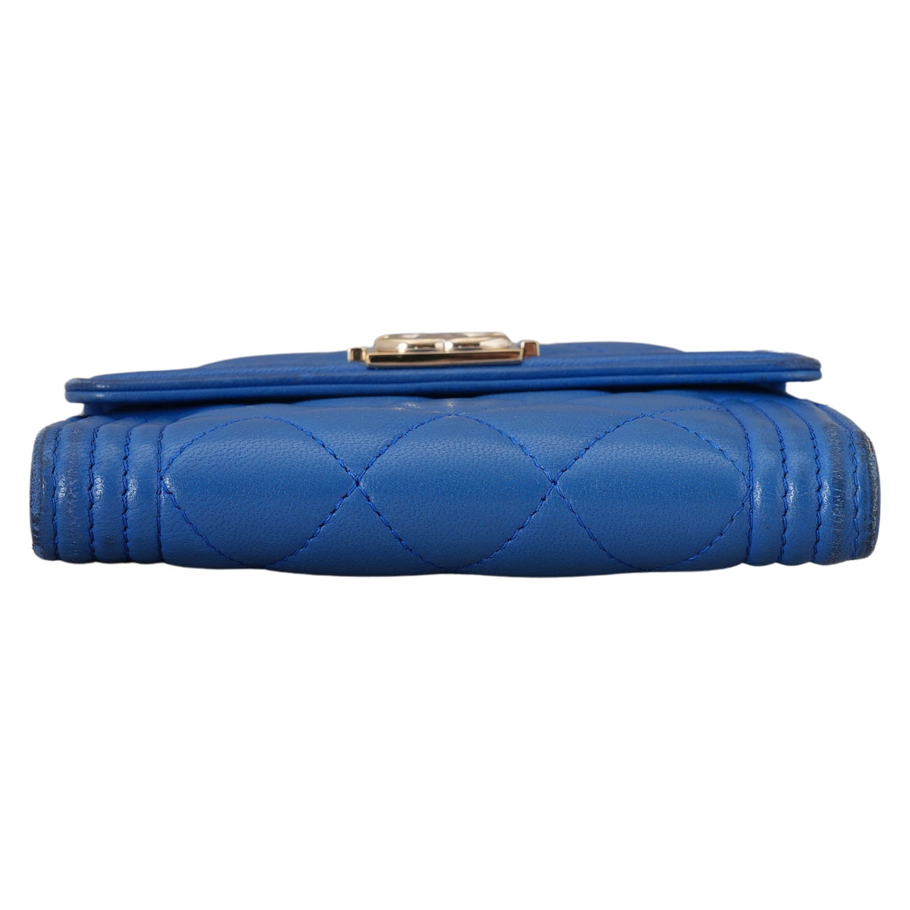 CHANEL(USED)샤넬 램스킨 보이샤넬 반지갑