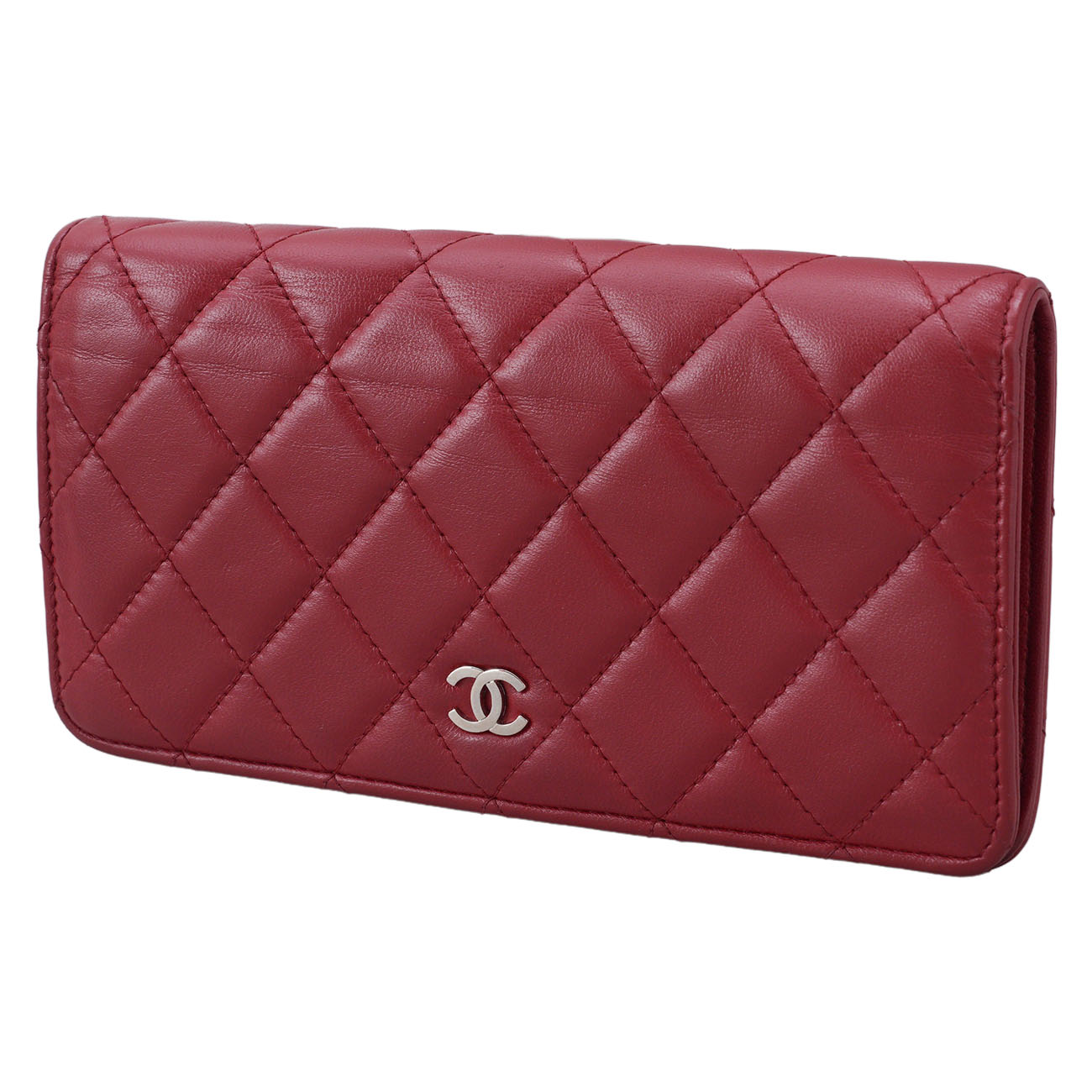 CHANEL(USED)샤넬 램스킨 클래식 장지갑