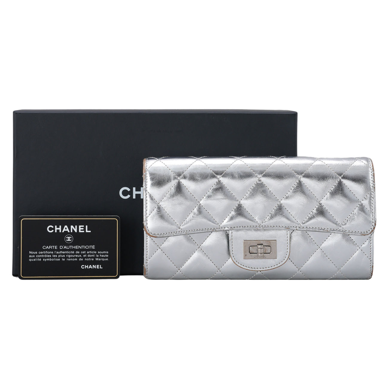CHANEL(USED)샤넬 2.55 빈티지 장지갑