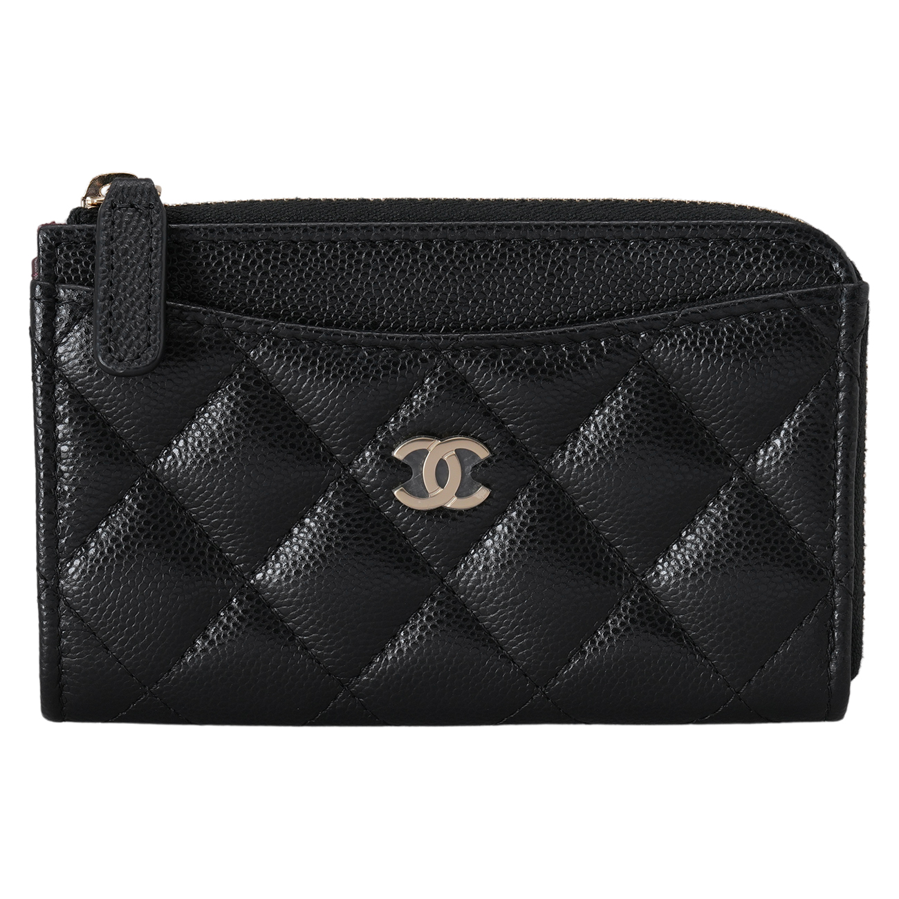 CHANEL(NEW)샤넬 캐비어 클래식 파우치 카드지갑