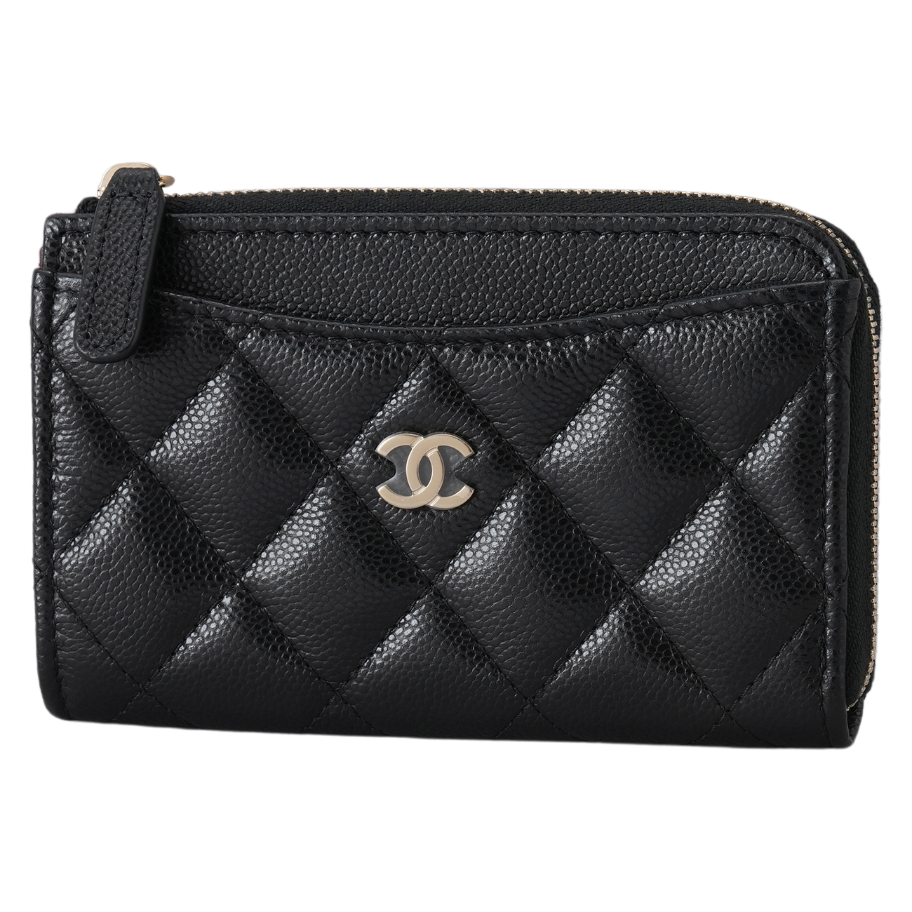 CHANEL(NEW)샤넬 캐비어 클래식 파우치 카드지갑