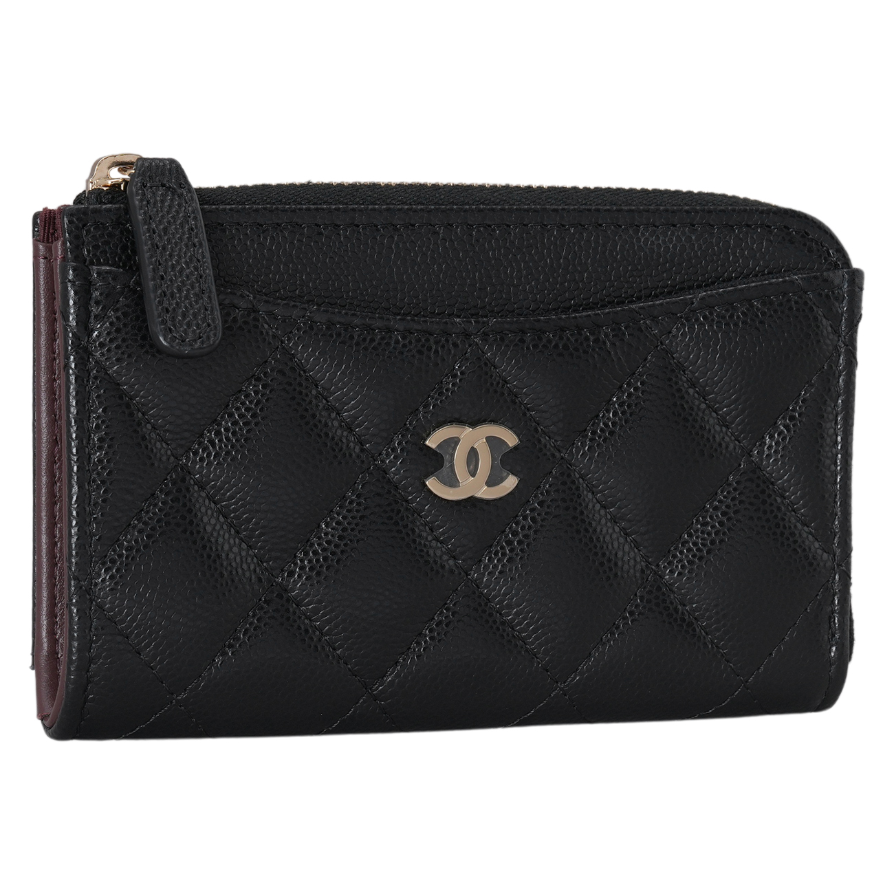 CHANEL(NEW)샤넬 캐비어 클래식 파우치 카드지갑